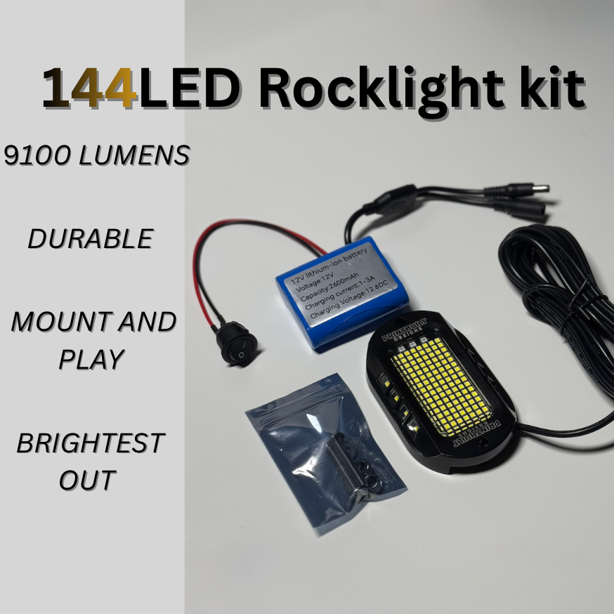 144 LED Rock Light kit